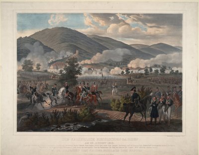 Orosz életőrezred a kulmi csatában 1813. augusztus 29-én, kb. alkotó: Unbekannt