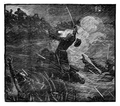 Orosz visszaverés Szilisztriánál, 19. század, 1888 alkotó: Unbekannt
