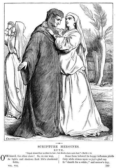 Ruth átöleli anyósát, 1873 alkotó: Unbekannt