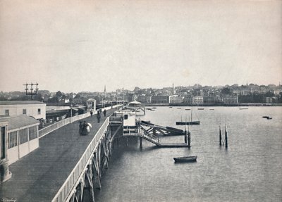 Ryde – Kilátás a mólóról, 1895 alkotó: Unbekannt