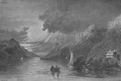Sabbath-Day Point, Lake George, 1883 alkotó: Unbekannt