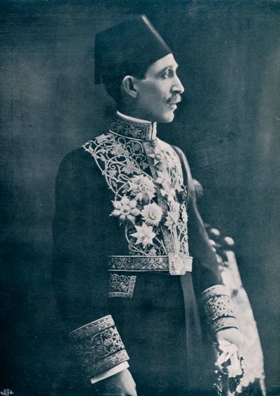 Sadek Wahba pasa, egyiptomi diplomata, 1933. alkotó: Unbekannt