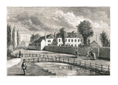 Sadlers Wells, 1756 alkotó: Unbekannt