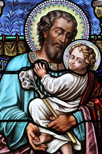 Saint-Joseph és Jézus, Bons-en-Chablais, Franciaország alkotó: Unbekannt