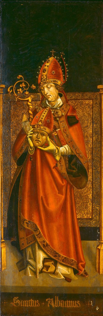Mainzi Szent Albán, c. 15001525. alkotó: Unbekannt