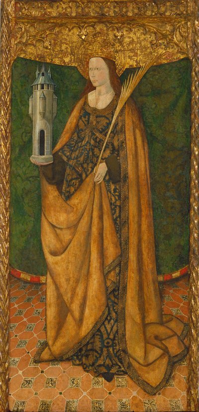 szent barbara alkotó: Unbekannt