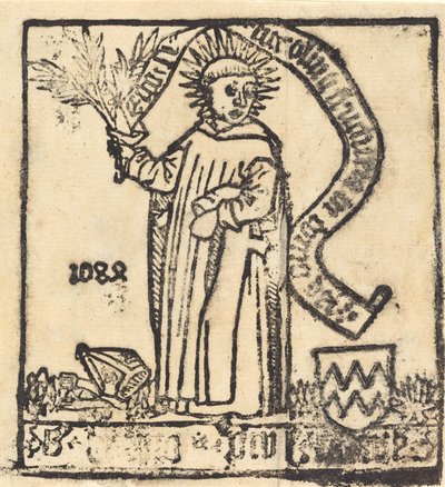 Szent Brúnó, valószínűleg 14601480. alkotó: Unbekannt