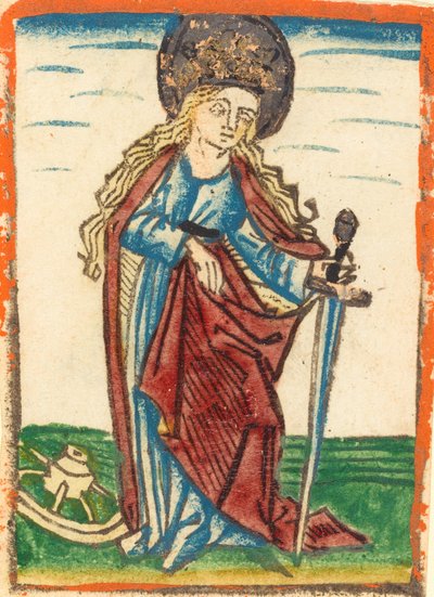 Szent Katalin, c. 1480. alkotó: Unbekannt