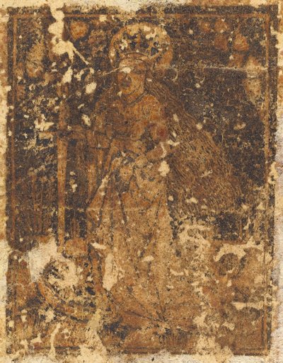 Szent Katalin [verso], 1470-ben vagy azután. alkotó: Unbekannt