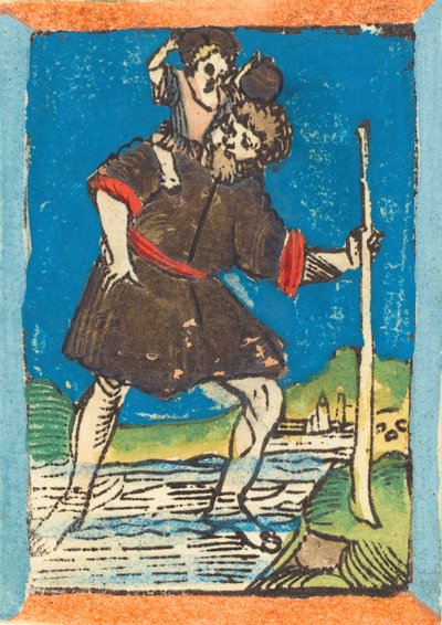 Szent Kristóf, c. 1480. alkotó: Unbekannt