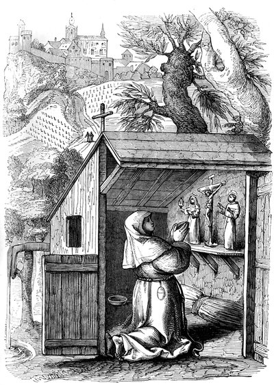 Saint Colette 1381-1447, XVI. század 1849 alkotó: Unbekannt