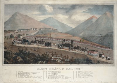 Szent Ilona, 1821. május 9., 1839 alkotó: Unbekannt