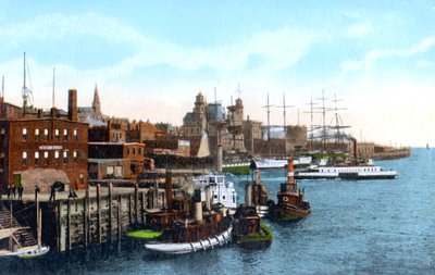 Saint John kikötő, Saint John, New Brunswick, Kanada, 1900-as évek alkotó: Unbekannt