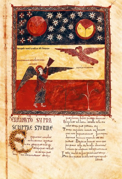 Szent János evangélista (miniatűr), 976 alkotó: Unbekannt