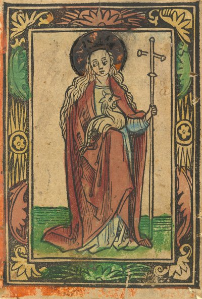 Szent Margit, c. 1480. alkotó: Unbekannt