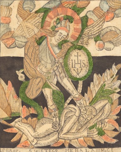Szent Mihály, 15. század. alkotó: Unbekannt