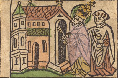 Szent Péter, mint az egyházalapító, 14601470. alkotó: Unbekannt