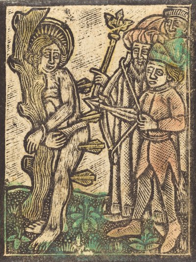 Szent Sebestyén, c. 1480. alkotó: Unbekannt