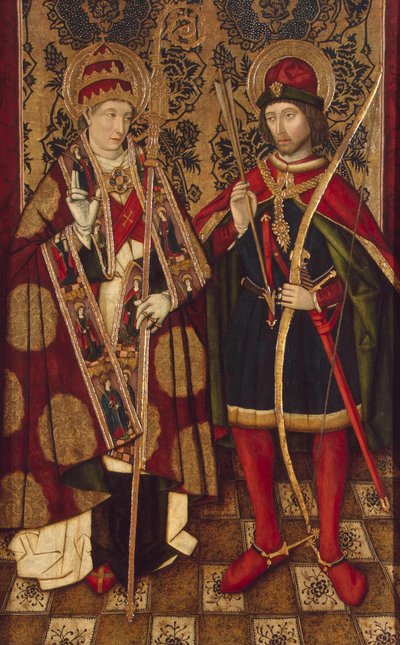 Szent Fábián és Sebastian, 1475-1499 alkotó: Unbekannt