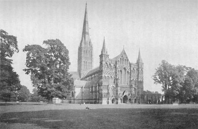 Salisbury katedrális, 1902 alkotó: Unbekannt