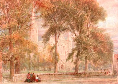 Salisbury Close, 1897, c1900. alkotó: Unbekannt