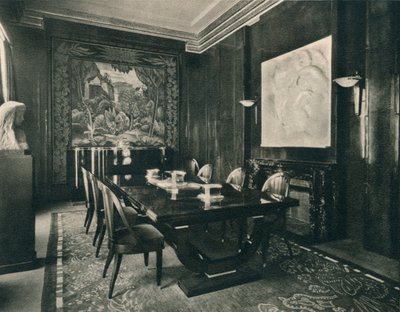 A Hôtel DU Collectionneur étkezője, 1925. alkotó: Unbekannt