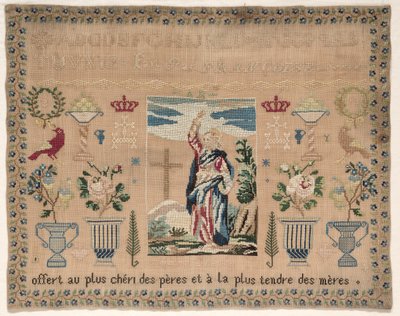 Sampler, 1800-as évek. alkotó: Unbekannt