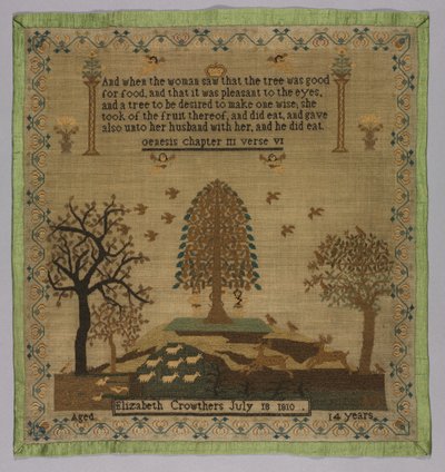 Mintavevő, 1810. alkotó: Unbekannt