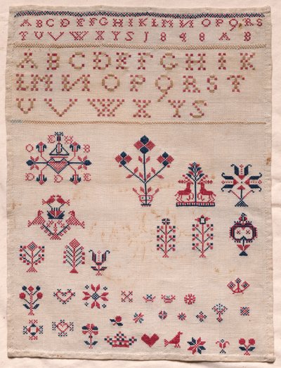 Mintavevő, 1848. alkotó: Unbekannt