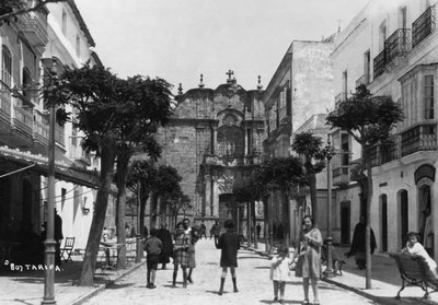 San Mateo templom, Tarifa, Andalúzia, Spanyolország, az 1920-as évektől az 1930-as évekig alkotó: Unbekannt