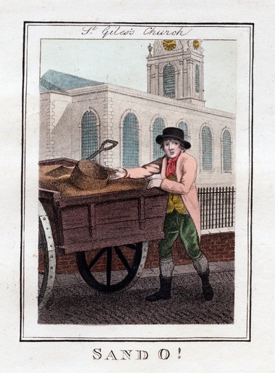 Sand O, St Giless Church, London, 1805 alkotó: Unbekannt