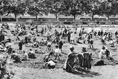 Homokbánya, Bishops Park, Fulham, London, 1926-1927 alkotó: Unbekannt