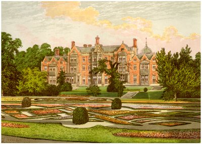 Sandringham, Norfolk, a walesi herceg otthona, 1880 alkotó: Unbekannt