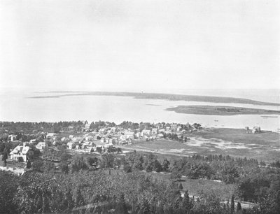 Sandy Hook, Highland Light, New Jersey, USA, c1900. alkotó: Unbekannt