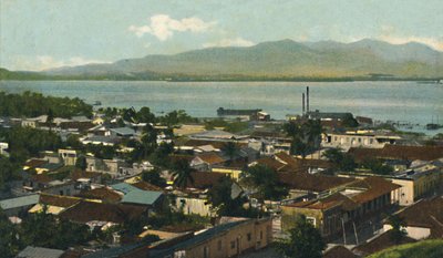 Santiago de Cuba. Teilansicht, um 1910 von Unbekannt