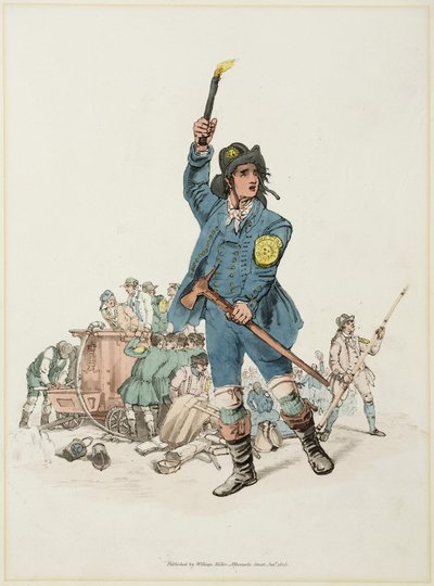 Feuerwehrmann der Gesellschaft 