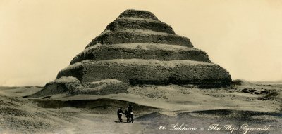 Saqqara – A lépcsős piramis, 1918-c1939. alkotó: Unbekannt