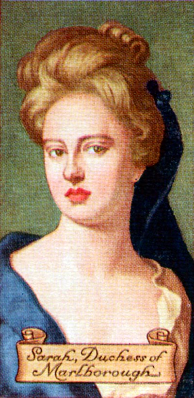 Sarah, Marlborough hercegnője egy sor cigarettakártyából, 1935-ből alkotó: Unbekannt