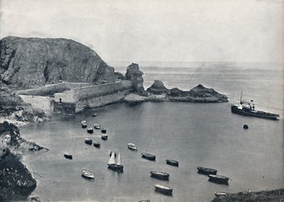 Sark-Creux kikötője, 1895 alkotó: Unbekannt