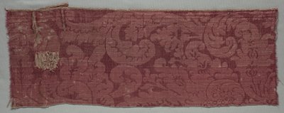 Szatén textil, 1600-as évek vége. alkotó: Unbekannt