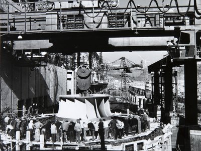 Sayano-Shushenskaya vízerőmű, Szovjetunió, 1970-es évek alkotó: Unbekannt