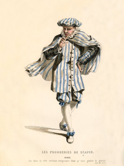 Scapin, 1868. alkotó: Unbekannt