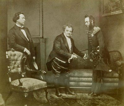 Jelenet Alekszandr Gribojedovs Jaj a szellemességből című darabjából, Maly Theatre, Moszkva, Oroszország, 1850 alkotó: Unbekannt