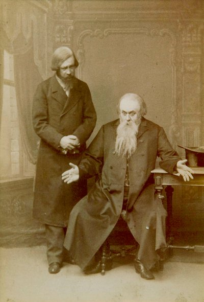 Jelenet Alexander Osztrovszkij Családi ügy című darabjából, Maly Színház, Moszkva, Oroszország, 1892 alkotó: Unbekannt