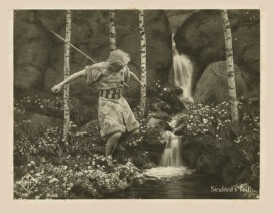 Jelenet a Die Nibelungen: Siegfried című filmből, Fritz Lang, 1924. alkotó: Unbekannt