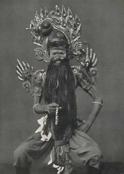 Színész, mint Guruswamin, a legfőbb spirituális tanító, 1926 alkotó: Unbekannt