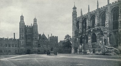 Iskola udvara és kápolna, 1926 alkotó: Unbekannt