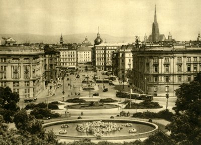 Schwarzenbergplatz, Bécs, Ausztria, 1935. alkotó: Unbekannt