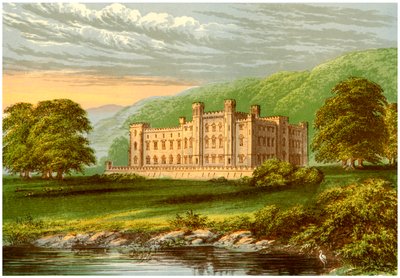 Scone Palace, Perthshire, Skócia, Mansfield grófjának otthona, 1880 alkotó: Unbekannt