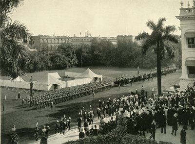 Lord Curzon második megérkezése a kormányházba, 1904, 1925. alkotó: Unbekannt